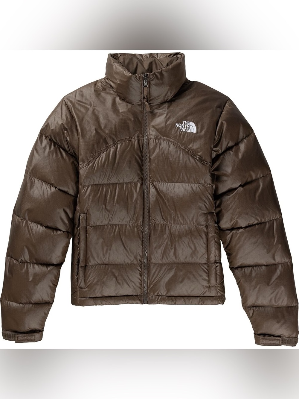 NWT The North Face Smokey Brown 2000 Retro Nuptse Jacket - Women's size XXL